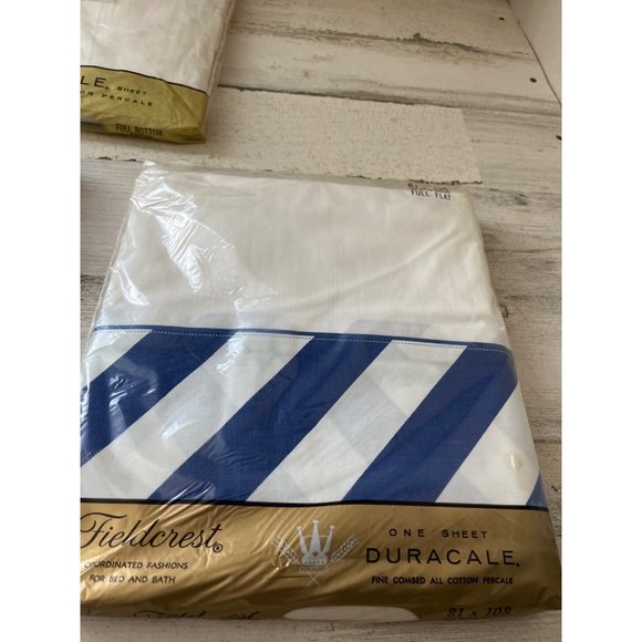 Vintage NOS Fieldcrest full size sheet set - Picture 2 of 5